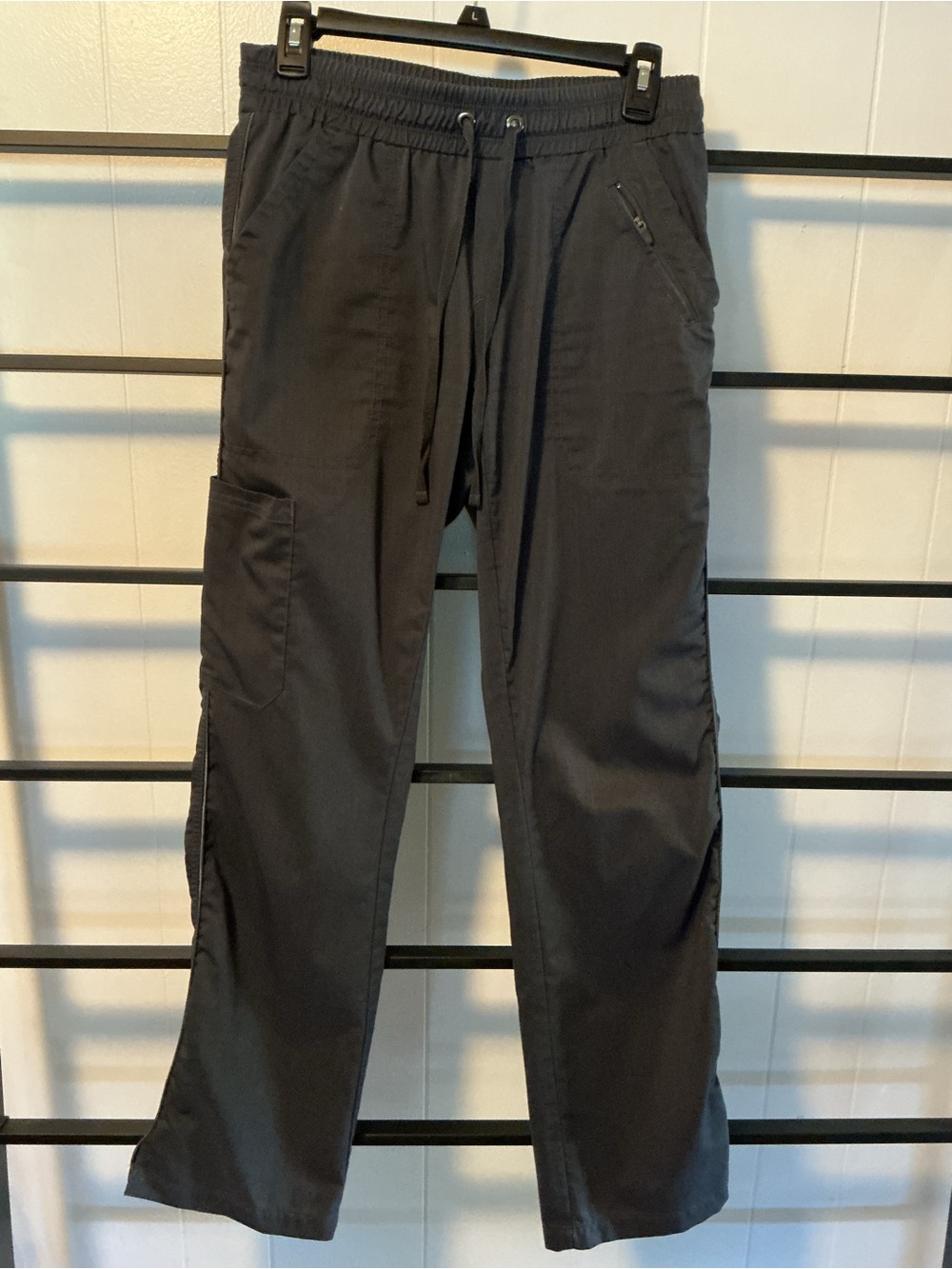 Women’s Small Healing Hands Small Purple Label Pewter Pants, B19